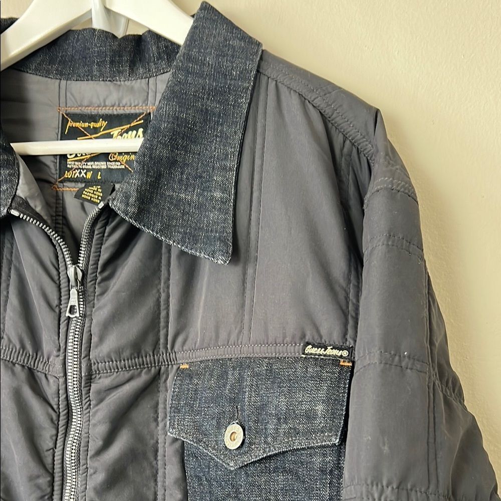 Men's Guess Navy Jacket - Picture 2 of 13